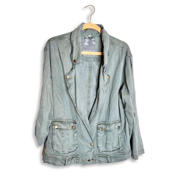 Womens Jacket │ Young Fabulous & Broke Utility Cargo │ Soft! - Picture 2 of 3